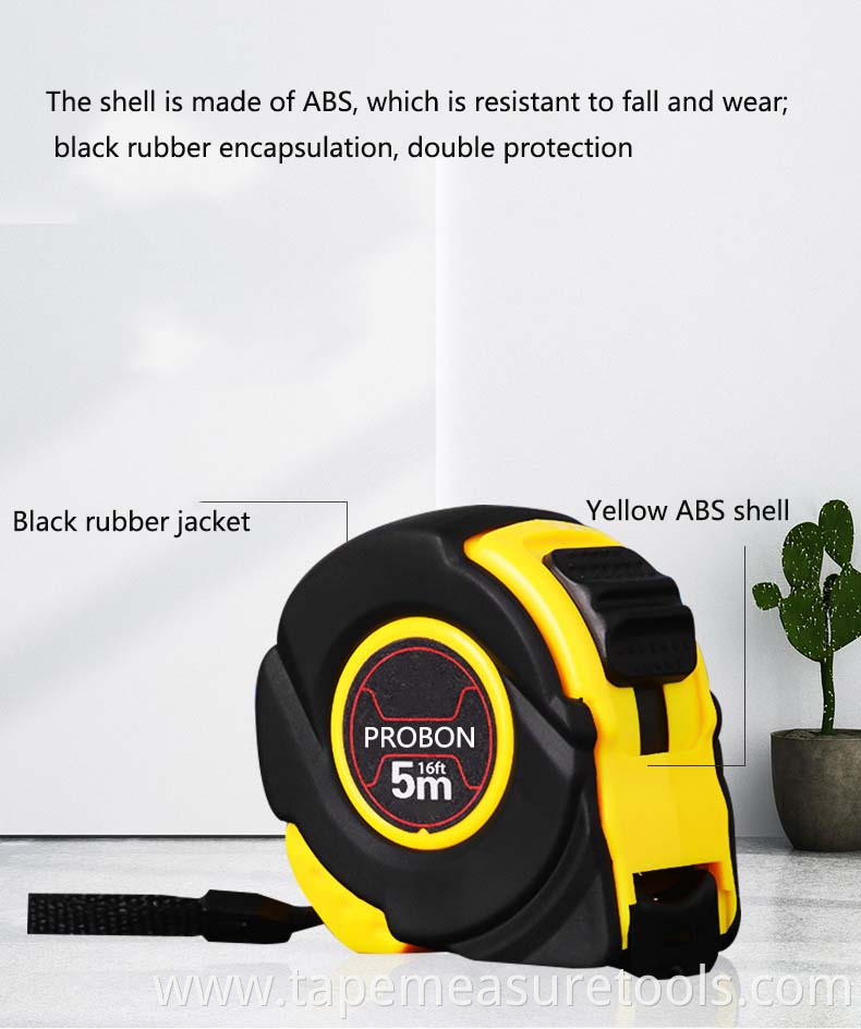 3M 5M 7.5m 10M Custom self-locking steel tape measure with logo